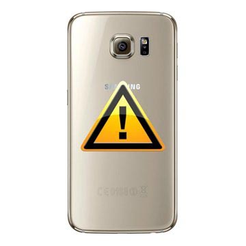 Samsung Galaxy S6 Battery Cover Repair - Gold