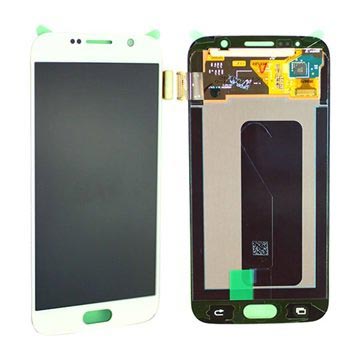 Ecrã LCD para Samsung Galaxy S6 - Branco