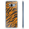 Capa Híbrida para Samsung Galaxy S8  - Tigre
