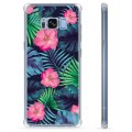 Capa Híbrida para Samsung Galaxy S8  - Flores Tropicais