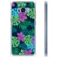 Capa Híbrida para Samsung Galaxy S8+  - Flores Tropicais