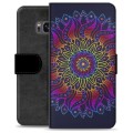 Bolsa tipo Carteira para Samsung Galaxy S8+  - Mandala Colorida