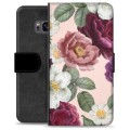 Bolsa tipo Carteira para Samsung Galaxy S8+  - Flores Românticas