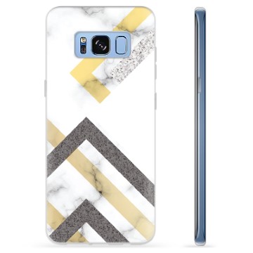 Capa de TPU para Samsung Galaxy S8+  - Mármore Abstrato