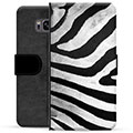 Bolsa tipo Carteira para Samsung Galaxy S8  - Zebra