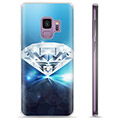 Capa de TPU para Samsung Galaxy S9 - Diamante