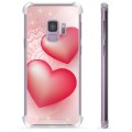 Capa Híbrida para Samsung Galaxy S9  - Amor