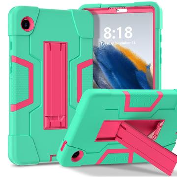 Capa híbrida estilo robô Samsung Galaxy Tab A11 com suporte para os pés