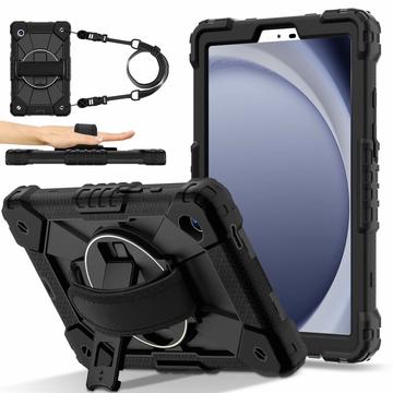 Capa com Alça Heavy Duty 360 para Samsung Galaxy Tab A11 - Preto