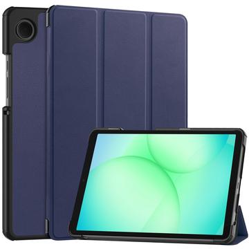 Capa Smart Folio Série Tri-Fold para Samsung Galaxy Tab A11 - Azul Escuro