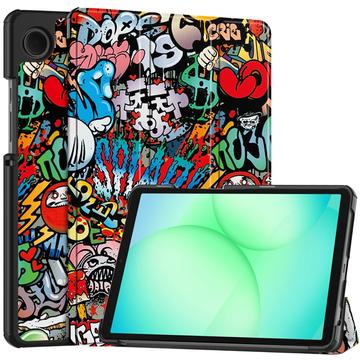 Capa Smart Folio Série Tri-Fold para Samsung Galaxy Tab A11 - Grafite