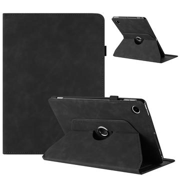 Capa inteligente rotativa 360 para Samsung Galaxy Tab A11+/A9+ com ranhuras para cartões - Preto