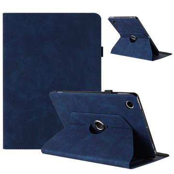 Capa inteligente rotativa 360 para Samsung Galaxy Tab A11+/A9+ com ranhuras para cartões - Azul escuro