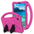 Bolsa Transportadora para Crianças à Prova de Choque para Samsung Galaxy Tab A7 Lite - Cor-de-Rosa