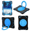 Capa com Alça Heavy Duty 360 para Samsung Galaxy Tab A8 10.5 (2021) - Azul / Preto