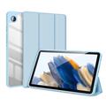 Bolsa Fólio Inteligente Tri-Fold Dux Ducis Toby para Samsung Galaxy Tab A9 - Azul Bebé
