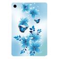 Capa em TPU Stylish Ultra-Slim para Samsung Galaxy Tab A9+ - Borboleta Azul