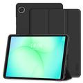 Capa dobrável com três dobras para caneta Tech-Protect SmartCase para Samsung Galaxy Tab A9+/A11+ - Preto