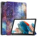 Bolsa Fólio Inteligente Tri-Fold para Samsung Galaxy Tab A9+ - Galáxia
