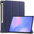 Capa Smart Folio Série Tri-Fold para Samsung Galaxy Tab S10 FE+ - Azul Escuro