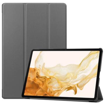 Bolsa Fólio Inteligente Tri-Fold para Samsung Galaxy Tab S10+ - Cinzento