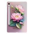 Capa em TPU Stylish Ultra-Slim para Samsung Galaxy Tab S11 - Flor rosa