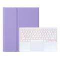 Capa de teclado Bluetooth para Samsung Galaxy Tab S11 Ultra com Touchpad - Lila