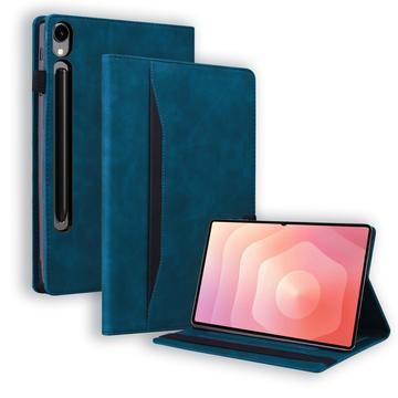 Capa Folio para Samsung Galaxy Tab S11 Ultra Business Style - Azul