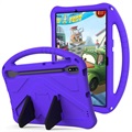 Bolsa Transportadora para Crianças à Prova de Choque para Samsung Galaxy Tab S7+/S7 FE/S8+ - Púrpura