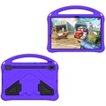Bolsa Transportadora para Crianças à Prova de Choque para Samsung Galaxy Tab S7+/S7 FE/S8+ - Púrpura