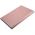 Bolsa com Teclado Bluetooth para Samsung Galaxy Tab S7+/S7 FE/S8+ - Cor-de-Rosa Dourado