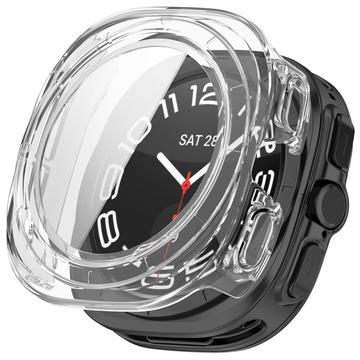 Capa de Plástico com Protetor de Ecrã para Samsung Galaxy Watch Ultra 2024/2025 - 47mm - Transparente