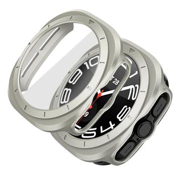 Capa Tech-Protect Defense360 com protetor de ecrã para Samsung Galaxy Watch Ultra 2024/2025 - 47mm - Titânio