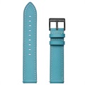 Bracelete de Pele para Samsung Galaxy Watch4/Watch4 Classic - Azul