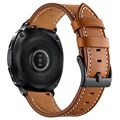 Bracelete de Pele para Samsung Galaxy Watch4/Watch4 Classic - Castanho