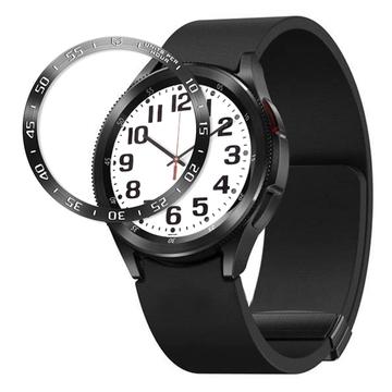Samsung Galaxy Watch6 Classic Styling Bezel Cover - 43mm - Preto / Branco