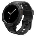 Capa de TPU Spigen Rugged Armor Pro para Samsung Galaxy Watch8 - 44mm - Preto