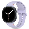 Samsung Galaxy Watch8/Watch8 Classic Bracelete de silicone Tech-Protect - 40mm/44mm/46mm - Roxo Elegante