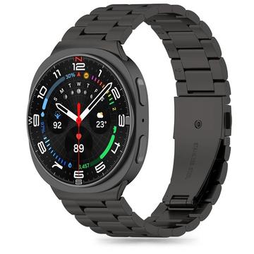 Bracelete em aço inoxidável Samsung Galaxy Watch8/Watch8 Classic Tech-Protect - 40/44/46mm - Preto