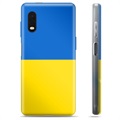 Capa de TPU Bandeira da Ucrânia  para Samsung Galaxy Xcover Pro  - Amarelo e azul claro
