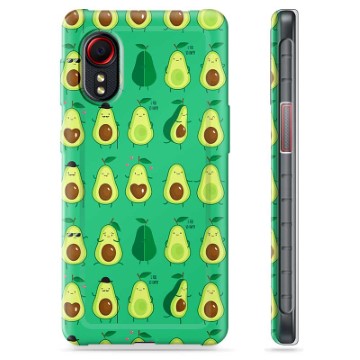 Capa de TPU - Samsung Galaxy Xcover 5 - Padrão de Abacate