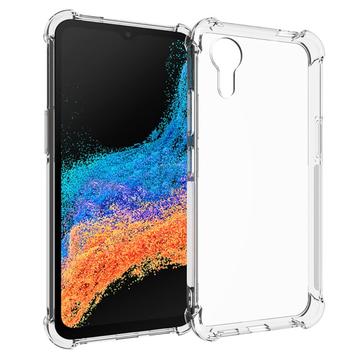 Capa de TPU Resistente a Choques para Samsung Galaxy Xcover 7 - Transparente