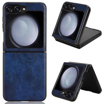 Capa Plástica Revestida para Samsung Galaxy Z Flip6/Z Flip7 FE - Azul