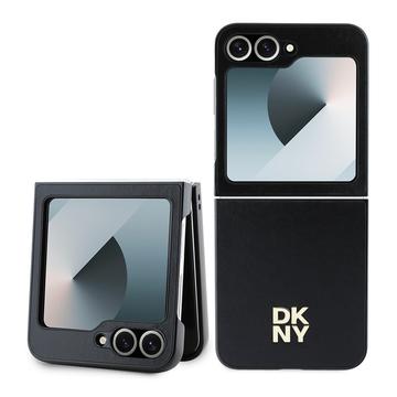 Capa DKNY Stack Logo para Samsung Galaxy Z Flip6/Z Flip7 FE - Preto