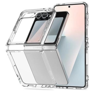 Capa Híbrida Tech-Protect Flexair para Samsung Galaxy Z Flip6/Flip7 FE - Transparente
