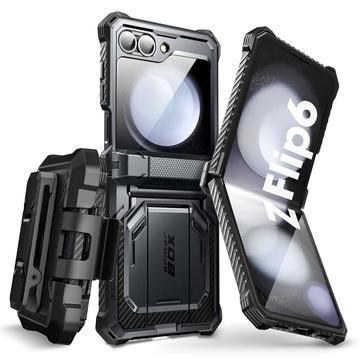 Capa Híbrida Supcase i-Blason Armorbox para Samsung Galaxy Z Flip6/Z Flip7 FE - Preto