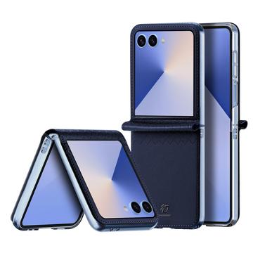 Capa Flip Dux Ducis Bril para Samsung Galaxy Z Flip7 - Azul