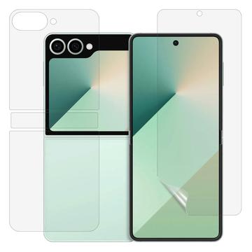 Conjunto Completo de Proteção para Samsung Galaxy Z Flip7 FE - Transparente