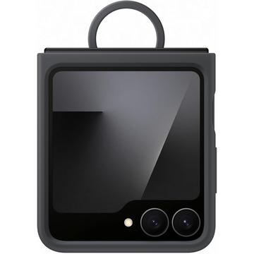 Capa de Silicone com Anel EF-PF741TBEGWW para Samsung Galaxy Z Flip7 FE - Preto