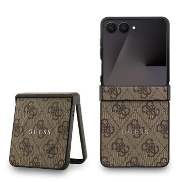 Capa com anel colorido Guess 4G para Samsung Galaxy Z Flip7 - Compatível com MagSafe